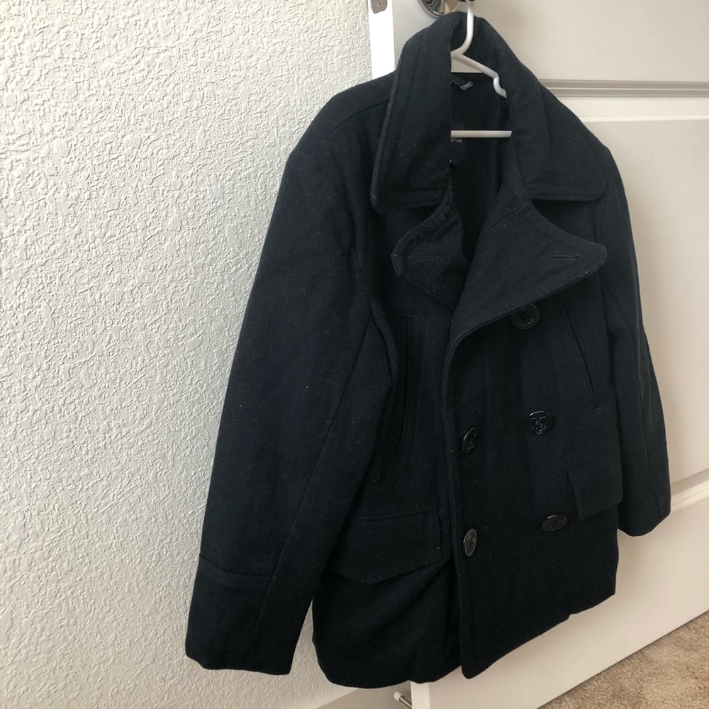 GAP KIDS boys 8 Navy Pea Coat